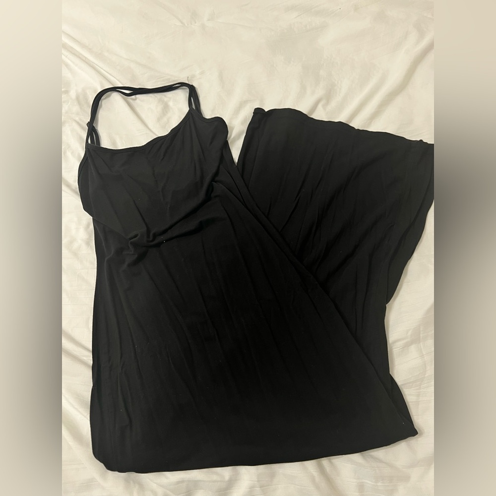 Elegant Black Maxi Dress